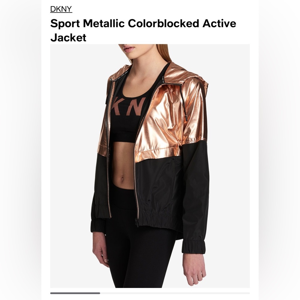 DKNY Sport Colorblocked Active Jacket